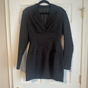 Bardot Black Blazer Mini Dress